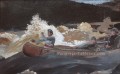 Tournage des Rapids réalisme marine peintre Winslow Homer